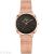 2020 fashion trend watch alloy mesh with simple strip d scale women's mei gold color surface quartz watch for women