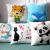 Cartoon pillow sofa as car waist support girls lovely office nap back with the core can be dismantled and washed pillowcases