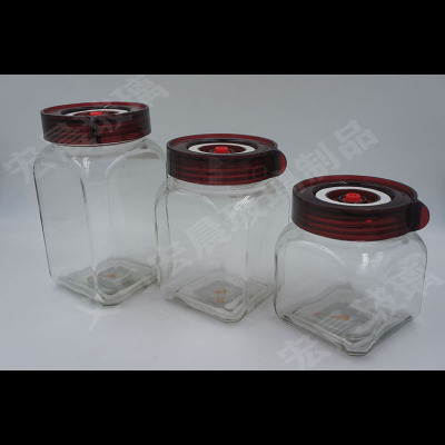 Factory direct pumping glass ferment pickles jar glass sealed tank storage tank