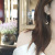 Simple Graceful and Fashionable Sterling Silver Needle Earrings for Women Versatile Personality Asymmetric Long Xingyue Earrings