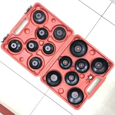 15 cap type oil filter wrench oil grid wrench set machine filter disassembly tool disassembly wrench