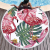 Ultrafine fiber terry towel round beach towel round beach mat 230gsm in stock