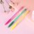 Wholesale spot Korean can replace the core color ball stripe design writing smooth ball pen stationery