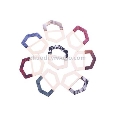 High - grade metal acetic acid button days buckle, clothing belt decorative buckle ring scarf scarf buckle, belt buckle, bag buckle