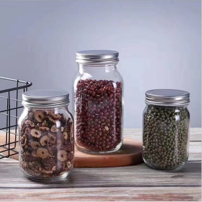 500ml square mason jar, spot supply, high quality and low price