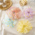 New oversize summer Japanese and Korean Daisy net yarn hair ring ins wind manual embroidery ogen yarn large intestine rings three states