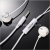 Hd-102 new jx series high quality apple headline-controlled voice headset hi-fi heavy woofer