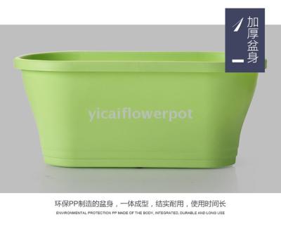 9802 saddle flowerpot plastic flowerpot