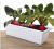 Plastic flowerpot for oblong dish basin lazy man flowerpot