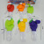 Hand press fan plant modelling 13CM with bubble watercolor box &OPP bag