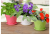 Plastic flowerpot for imitation flower POTS