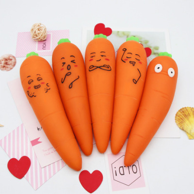 Simulation Carrot Lala Toy TPR Sand Filling Stretch Super Strong Decompression Pressure Reduction Toy