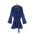 19. New thickened polyester home wear soft and comfortable long style bathrobe fashion casual lacing home dressing drug