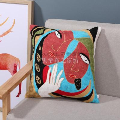 Picasso abstract figure creative pillow cushion amazon hot style DVD manufacturers direct sales from the superior
