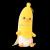 Plush toy super soft banana pillow doll strip doll