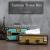 Decoration pieces bar and cafe display with Vintage wrought iron paper boxes hand-made old boxes home