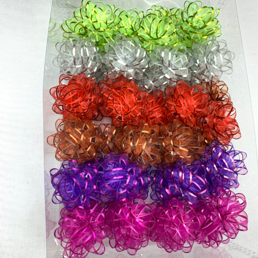 礼盒包装材料花 拉花装饰花 装饰材料 假花 材料辅料 礼品花