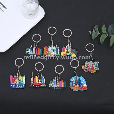 Dubai Travel souvenir 3D magnet PVC soft rubber magnet promotion gifts make samples
