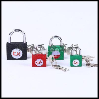 Horizontal open iron padlock waterproof household more open rust-proof key padlock a door anti-theft lock