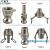 Factory Direct Quick Connect Water Fittings Type A-F Camlock Aluminium Coupling 