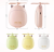 Cartoon Led Beauty Mirror Light Fan Cute Pet Fill Light Handheld Fan Portable Pocket USB Rechargeable Fan