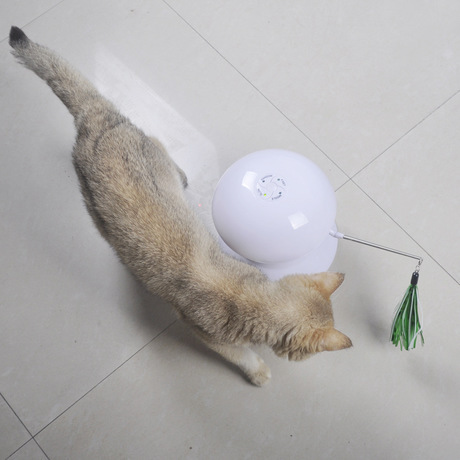 360-degree charging laser funny cat toy cat toy laser light infrared disc electric cat toy