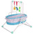 Crib can be folded up rocking bed multi-functional baby soothing bed chair coax baby magic device with mosquito