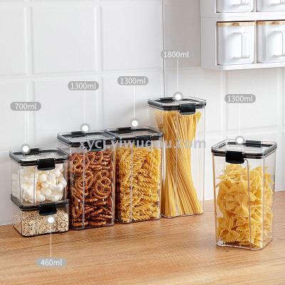 Multi-functional kitchen seal jar for spice food and nut storage