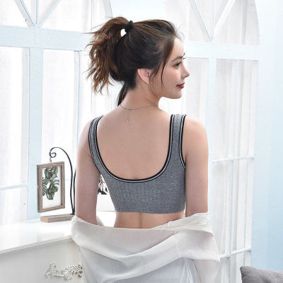 South Korea 2.0 back bra brings together undergarments without underwire and trackless sport wrap vest to prevent sagging and wipe breast on women's underwear