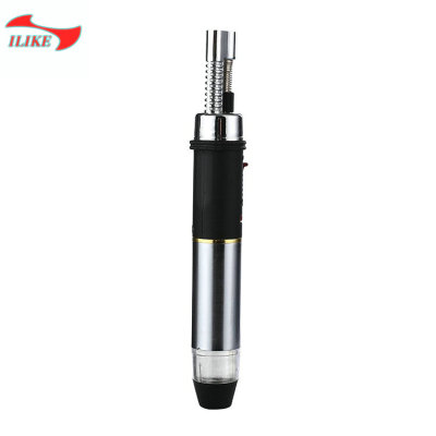 Pen-Shaped Igniter Direct Flush Butane Inflatable Cigarette Lighter Windproof Lighter Portable 696