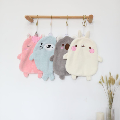 Unicorn rabbit towel cute animal kitchen bathroom towel decoration gift creativity