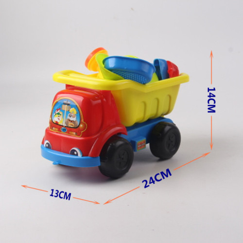 cross-border small commodities children‘s beach toys baby playing water playing beach car small toys f35941