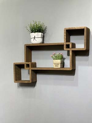 Woodiness 1 long 2 is baked color solid wood originality wall hangs rack north Europe wind CQ1211