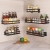 Kitchen perforation-free wall-hanging rack rack multi-functional differential rack storage shelf kitchenware supplies