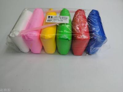 One Piece Dropshipping Crystal Mud Foaming Glue Colored Clay Plasticene Clay School Surrounding Stall Supply Night Market Wholesale