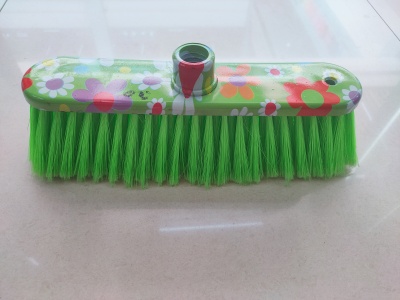 Manufacturer direct printing iron cleaning broom cleaning broom open wool printing broom mixed colors and styles