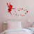 Foreign Trade Acrylic Mirror Sticker Date with an Angel Crystal Mirror Stickers Bedroom Decoration 3D Laser Engraving Z145