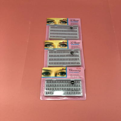 4 rows of hairs with eyelashes\n8, 10, 12, 14