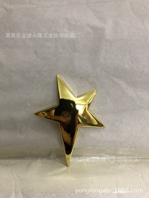 Alloy star pendant crystal accessories cup
