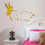 Foreign Trade Acrylic Mirror Sticker Date with an Angel Crystal Mirror Stickers Bedroom Decoration 3D Laser Engraving Z145