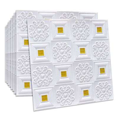 3 d stereo wall paste between becomes terms soft package waterproof bedroom warm TV background which the self - adhesive
