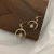 Elegant Socialite Eight Awn Star Stud Earrings Female Star Moon Online Influencer Earrings Simple Fashion High Sense Earrings Sterling Silver Needle