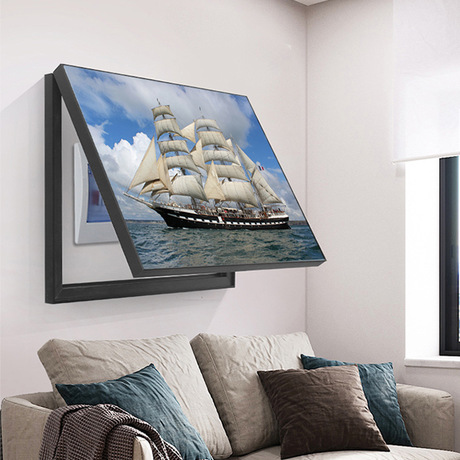 电表箱装饰画免打孔北欧简约现代遮挡客厅总开关电源配电箱电盒子