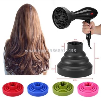 Slingifts Universal Travel Folding Silicone Hair Dryer Blower Hood Diffuser Hairdresser Tool Telescopic Dryer Hood