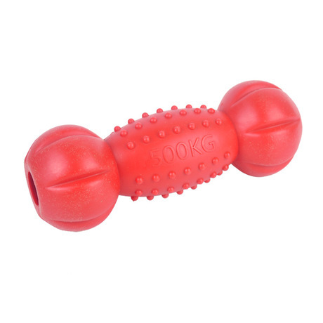 cross-border hot sale tpr pet molar teeth-strengthening bite-resistant buoyancy dog training guide anger-relieving toy dog training toy