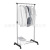 Hot style garment display rack rack floor to floor folding rack stainless steel thanks rack hanging