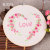 Handmade DIY Embroidery Fabric Kit European Embroidery Cross Stitch Bamboo Painting with Stretched Frame Simple Embroidery Material Package