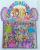 Small wholesale princess change double bubble sticker sticker children cartoon stereo concave and convex hot stamping