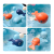 Cartoon whale clockwork swimming bathing bath children bathing toy baby playing with water baby pool