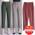 Mom pants summer thin nine minutes of loose straight tube pants for middle-aged and elderly women